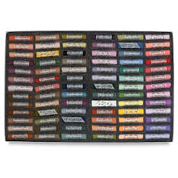 Great American Art Works Pastel Set - Carducci Portrait, Set of 78, pastels inside