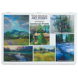 Great American Art Works Pastel Set - Richard McKinley Landscape, Set of 78
