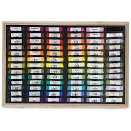 Great American Art Works Pastel Set - Claudia Seymour Still Life Painter, Set of 78, pastels inside