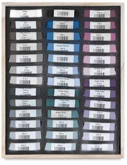 Great American Handmade Pastel Set - Big Gray Box, Set of 39