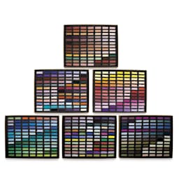 Great American Art Works Pastel Set - Mini Monty, Half-Sticks, Set of 546