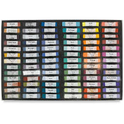Great American Art Works Pastel Set - General Purpose, Set of 78, pastels inside