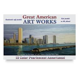 Great American Art Works Pastel Set - Pearlescent , Set of 18