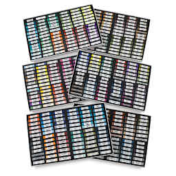 Great American Art Works Pastel Set - Full Monty, Set of 468, pastels inside