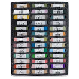 Great American Art Works Pastel Set - Portrait, Set of 39, pastels inside
