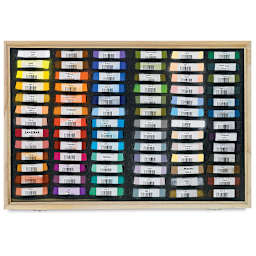 Great American Art Works Pastel Set - Margaret Evans Gallery, Set of 78, pastels inside