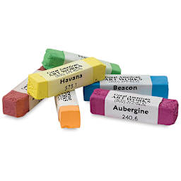 Great American Art Works Pastels assorted pastels shown piled together