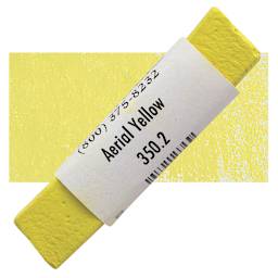Great American Handmade Pastel - Aerial Yellow 2, 350.2 pastel and swatch