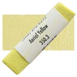Great American Handmade Pastel - Aerial Yellow 3, 350.3 pastel and swatch