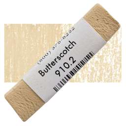 Great American Handmade Pastel - Butterscotch 2, 910.2 pastel and swatch