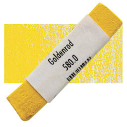 Great American Handmade Pastel - Goldenrod 0, 580.0 pastel and swatch