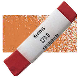 Great American Handmade Pastel - Kermes 0, 370.0 pastel and swatch