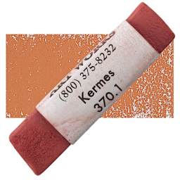 Great American Handmade Pastel - Kermes 1, 370.1 pastel and swatch