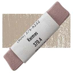 Great American Handmade Pastel - Kermes 4, 370.4 pastel and swatch