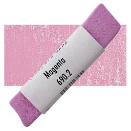 Great American Handmade Pastel - Magenta 2, 690.2 pastel and swatch