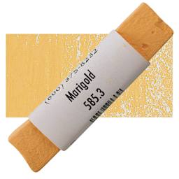 Great American Handmade Pastel - Marigold 3, 585.3 pastel and swatch