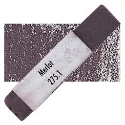 Great American Handmade Pastel - Merlot 1, 275.1 pastel and swatch