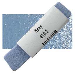 Great American Handmade Pastel - Navy 3, 410.3 pastel and swatch