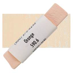 Great American Handmade Pastel - Orange 6, 590.6 pastel and swatch