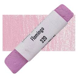 Great American Handmade Pastel - Pearlescent Flamingo, 320 pastel and swatch