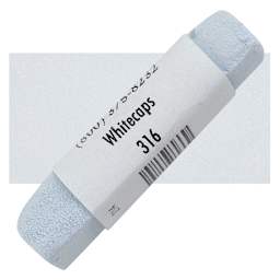 Great American Handmade Pastel - Pearlescent Whitecaps, 316 pastel and swatch