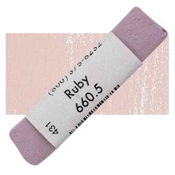 Great American Handmade Pastel - Ruby 5, 660.5 pastel and swatch