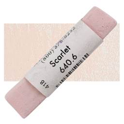Great American Handmade Pastel - Scarlet 6, 640.6 pastel and swatch