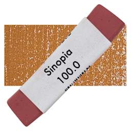 Great American Handmade Pastel - Sinopia 0,100.0 pastel and swatch