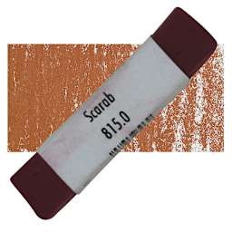 Great American Handmade Pastel - SOM Scarab 0, 815.0 pastel and swatch