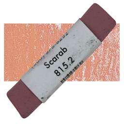 Great American Handmade Pastel - SOM Scarab 2, 815.2 pastel and swatch