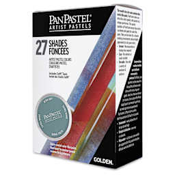PanPastel Artists' Painting Pastels Set - Shades, Set of 27 - packaging