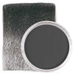 PanPastel Pearl Medium - Black, Fine, swatch and pan