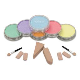 PanPastel Artists’ Painting Pastels Set - Pearlescent Colors, Set of 6 - out of packaging