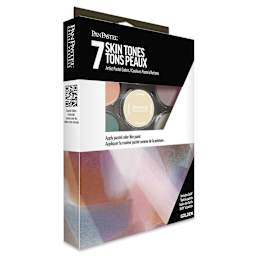 PanPastel Artists' Painting Pastels Set - Skin Tones, Set of 7, packaging