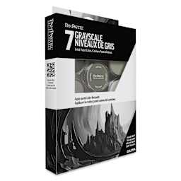 PanPastel Artists' Painting Pastels Set - Grey Scale, Set of 7 - front of packaging