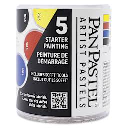PanPastel Artists’ Painting Pastels Set - Painting Colors, Set of 5 - front of packaging