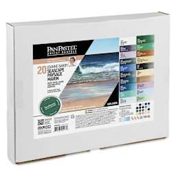 PanPastel Artists’ Painting Pastels Set - Joanne Barby Seascape Colors, Set of 20, packaging