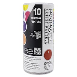 PanPastel Artists’ Painting Pastels Set - Painting Colors, Set of 10 - front of packaging