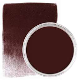 PanPastel Artist Painting Pastel - Crimson Extra Dark, 350.1, swatch and pan