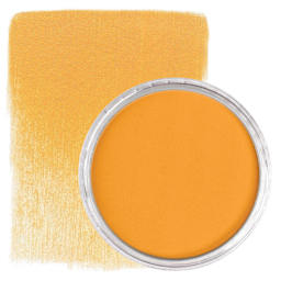 PanPastel Artist Painting Pastel - Orange Medium, 280.6, pan and swatch
