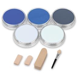 PanPastel Artists’ Painting Pastels Set - Blues, Set of 5