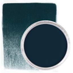PanPastel Artists’ Painting Pastel - Phthalo Blue Extra Dark, 560.1, pan and swatch