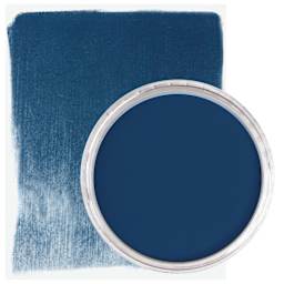 PanPastel Artists’ Painting Pastel - Ultramarine Blue Shade, 520.3, pan and swatch