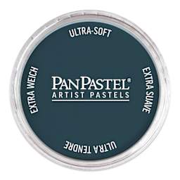 PanPastel Artist Painting Pastel - Cerulean Blue Extra Dark, 530.1, pan with lid on