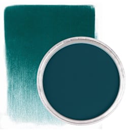 PanPastel Artist Painting Pastel - Cerulean Blue Extra Dark, 530.1, swatch and pan