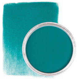 PanPastel Artist Painting Pastel - Cerulean Blue, 530.5, swatch and pan