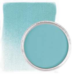 PanPastel Artist Painting Pastel - Cerulean Blue Light, 530.7, swatch and pan