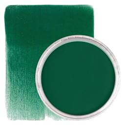 PanPastel Artists’ Painting Pastel - Phthalo Green Shade, 620.3, pan and swatch