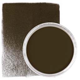 PanPastel Artists’ Painting Pastel - Burnt Sienna Extra Dark, 740.1, swatch and pan
