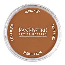 PanPastel Artists’ Painting Pastel - Burnt Sienna, 740.5, pan with lid on
